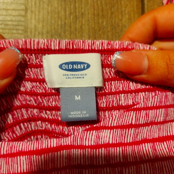 Old Navy Pink/White Dress - Picture 3 of 3